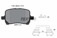 chevrolet Remblokken set 2481701