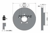 Bremsscheibe Textar 92161605