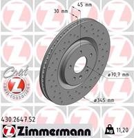 opel Remschijf SPORT REMSCHIJF COAT Z 430264752