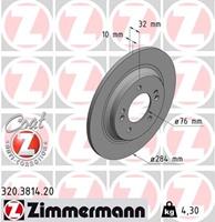 Bremsscheibe 'COAT Z' | Zimmermann (320.3814.20)