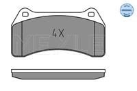 MEYLE Bremsbelagsatz JAGUAR 025 234 8916 2C224018,C2C11648,C2C8365