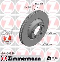 porsche Remschijf COAT Z