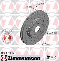 honda Remschijf SPORT REMSCHIJF COAT Z 280319152