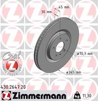 opel Remschijf COAT Z