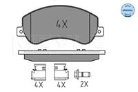 Volkswagen Remblokkenset, schijfrem 0252448418