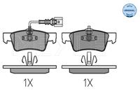 Volkswagen Remblokkenset, schijfrem 0252436819