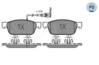 Volkswagen Remblokkenset, schijfrem 0252462318PD