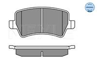 MEYLE Bremsbeläge 025 244 9617 Bremsklötze,Scheibenbremsbelag FORD,VOLVO,LAND ROVER,S-MAX WA6,GALAXY WA6,XC60,V70 III BW,V60,XC70 II,S80 II AS,S60 II