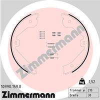 Zimmermann Handbremsbeläge 10990.159.0 Handbremsbacken,Bremsbackensatz, Feststellbremse VW,AUDI,MERCEDES-BENZ,TOUAREG 7LA, 7L6, 7L7,Q7 4L,M-CLASS W164