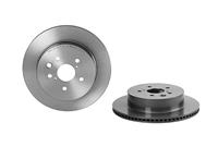 Remschijf COATED DISC LINE BREMBO, Remschijftype: Binnen geventileerd, u.a. für Lexus