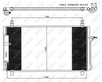 nissan Condensor, airconditioning 35624