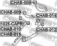 opel Draagarmrubber