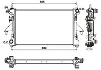 fiat Radiateur