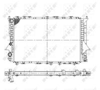 Kühler, Motorkühlung NRF 58868