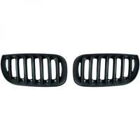 bmw GRILL-SET Mat Zwart ''dikke spijlen'' 1275340