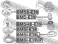 FEBEST Federteller BMSI-E39L  BMW,3 E46,5 E39,5 E60,5 Touring E61,3 Touring E46,5 Touring E39,3 Compact E46,3 Coupe E46,3 Cabriolet E46,Z4 E85,6 E63