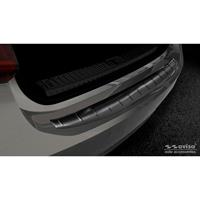Zwart RVS Achterbumperprotector passend voor Audi A7 (C8) Sportback 2018Ribs'