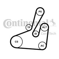 continentalctam Keilrippenriemensatz | CONTINENTAL CTAM (6PK1710K2)