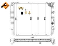 Kühler, Motorkühlung 'EASY FIT' | NRF (53998)