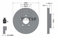 Bremsscheibe Vorderachse Textar 92232203