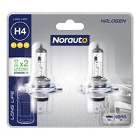 2 Gloeilampen H4 Norauto Longlife