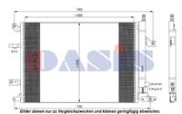 AKS Dasis Klimakondensator 222000N Kondensator,Klimakühler VOLVO,V70 II SW,S60 I,S80 I TS, XY,XC70 CROSS COUNTRY