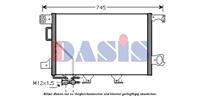 AKS Dasis Klimakondensator 122019N Kondensator,Klimakühler MERCEDES-BENZ,C-CLASS W203,C-CLASS T-Model S203,C-CLASS Coupe CL203,CLK C209