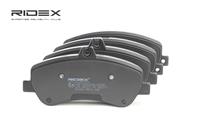 RIDEX Bremsbelagsatz MERCEDES-BENZ 402B0564 0054204820,0054206320,0054209220 0064202420,0074206620,A0054204820,A0054206320,A0054209220,A0064202420