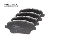 RIDEX Bremsbelagsatz FORD 402B0624 1751951,1765066,1775672 1785193,1848532,1860476,2236050,AY112K021BA,AY112K021BB,AY112K021BC,AY112K021BD,AY112K021CA