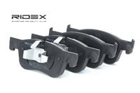 RIDEX Bremsbelagsatz OPEL,PEUGEOT,CITROËN 402B0952 1609898380,1619791080,1647853080 93488643,1647853080,93488643