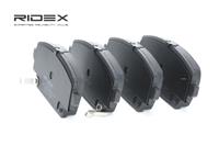 ridex Remblokken NISSAN,HONDA,ROVER 402B0135 45022S1AE00,45022S1AE01,45022S1AE02 Remblokkenset,Remblokkenset, schijfrem 45022S1AE50,45022S1AE51