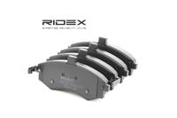 ridex Remblokken HYUNDAI,KIA 402B0442 5810117A00,5810117A10,5810129B10 Remblokkenset,Remblokkenset, schijfrem 581012D050,581012DA00,581012DA30