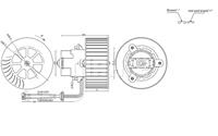 Interieurventilatie MAHLE, Spanning (Volt)12V, u.a. für Opel