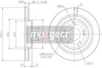 Maxgear Remschijf 192458