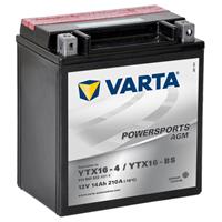 varta AGM Batterie 12 V 14 Ah YTX16-4 / YTX16-BS 
