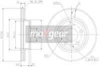 Maxgear Remschijf 190801