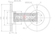 Maxgear Remschijf 191005