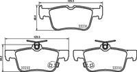 Brembo Remblokkenset, schijfrem P24217