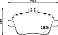 Brembo Remblokkenset, schijfrem P50135