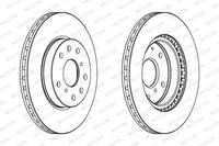 Ferodo Remschijf DDF1620C