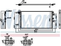 Nissens Condensor, airconditioning 941049