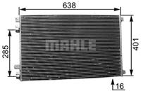 Mahle Condensor, airconditioning AC360001S