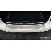 Avisa RVS Achterbumperprotector passend voor Porsche Cayenne II 2010-2014 'Ribs' AV235183