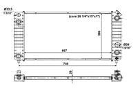 NRF Radiateur 56011