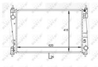 NRF Radiateur 59084