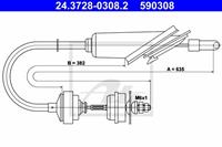 citroen Koppelingkabel