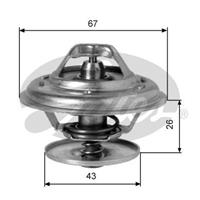 Thermostat, Kühlmittel Gates TH01982G1