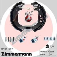 Bremsbackensatz Hinterachse Zimmermann 20990.130.2