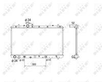 NRF Radiateur 53580