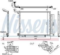 Nissens Condensor, airconditioning 941094